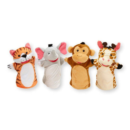 Melissa and Doug Zoo Friends Hand Puppets - Premium for Kids in Qatar | Toysaro.com