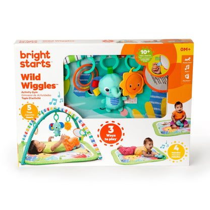 Bright Starts - Wild Wiggles Activity Gym - Green - Premium for Kids in Qatar | Toysaro.com