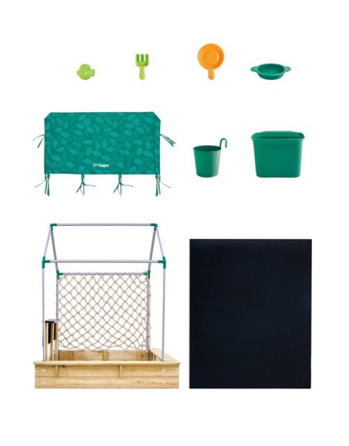 HAPE Sandbox Cabana Kit – 4 - in - 1 Outdoor Playset - Premium for Kids in Qatar | Toysaro.com