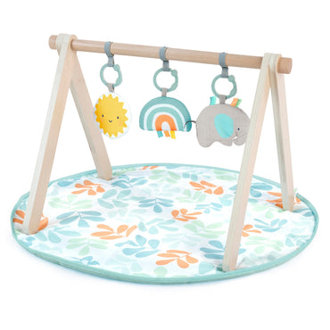 Ingenuity Sun Valley™ Wooden Toy Arch & Play Mat - Premium for Kids in Qatar | Toysaro.com