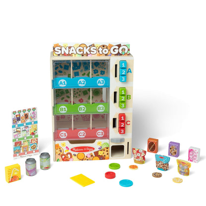 Melissa and Doug Sort, Stock, Select Wooden Vending Machine Play Set - Premium for Kids in Qatar | Toysaro.com