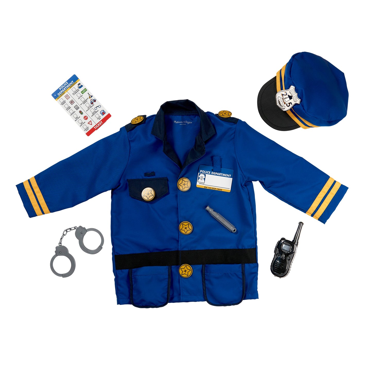 Melissa and Doug Police Officer Role Play Set - Premium for Kids in Qatar | Toysaro.com