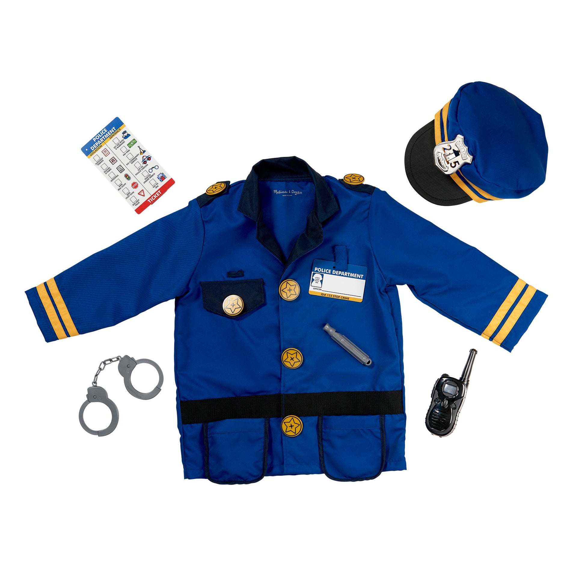 Melissa and Doug Police Officer Role Play Set - Premium for Kids in Qatar | Toysaro.com