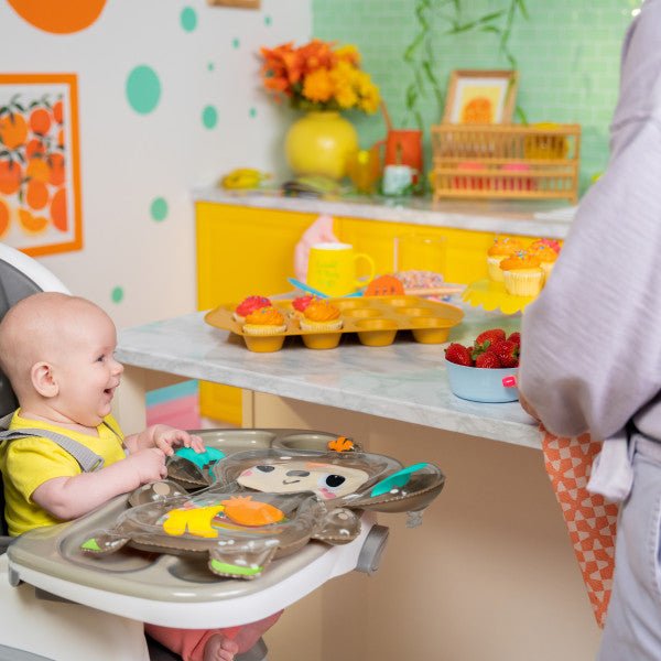 Bright Starts Hungry Monkey™ Tummy Time Water Mat - Premium for Kids in Qatar | Toysaro.com