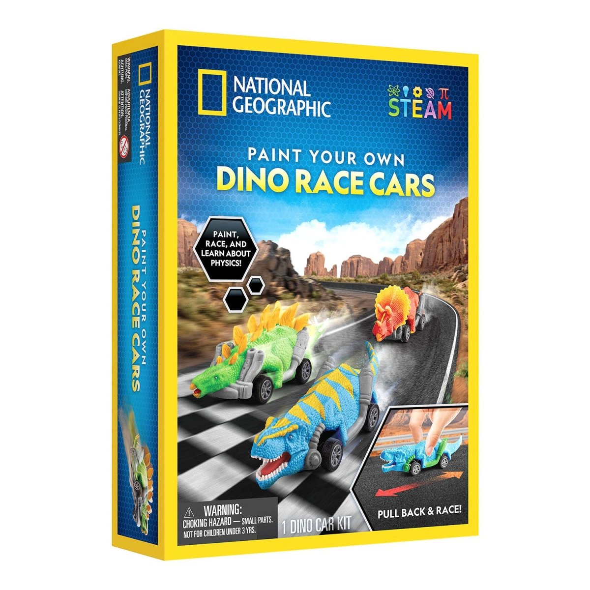 NG PAINT YOUR OWN DINO RACE CARS - Premium for Kids in Qatar | Toysaro.com