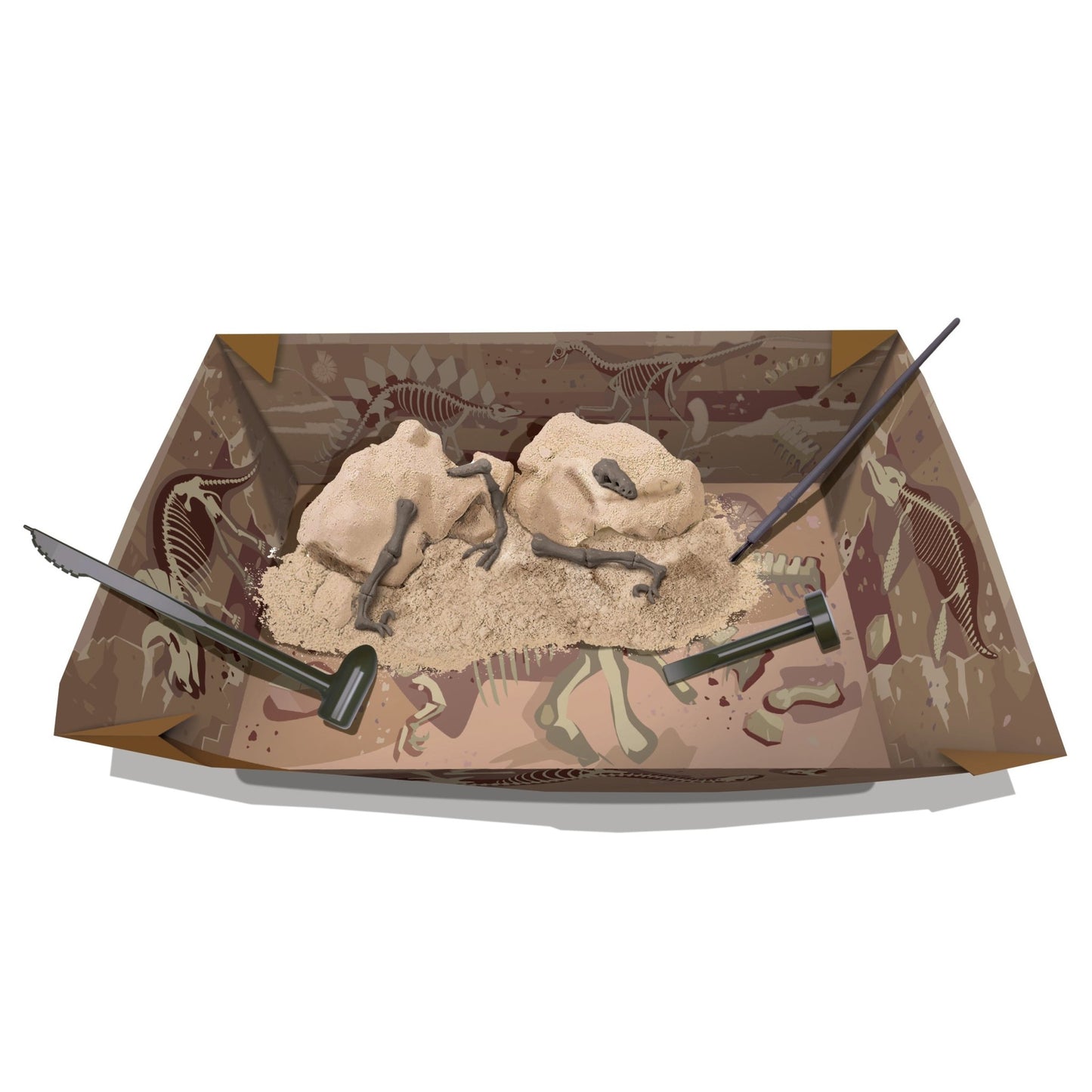 4M Kidz Labs / Velociraptor Skeleton Excavation - Premium for Kids in Qatar | Toysaro.com