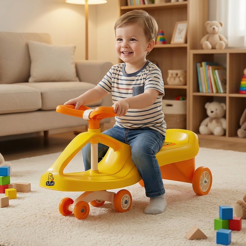 B.DUCK Twist Car, 1082, Yellow - Premium for Kids in Qatar | Toysaro.com