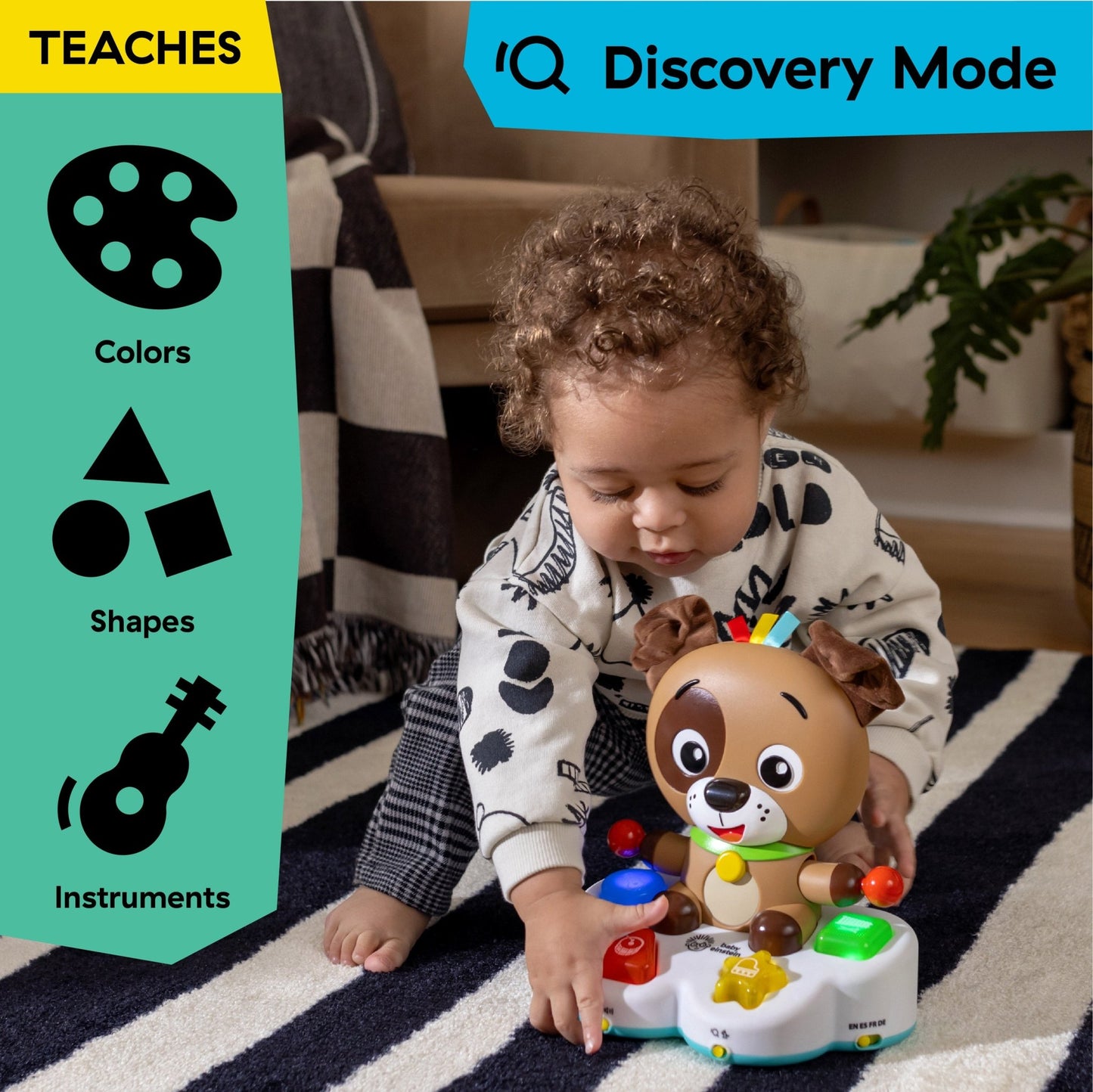 Baby Einstein Drum & Learn Dean™ Musical Learning Toy - Premium for Kids in Qatar | Toysaro.com