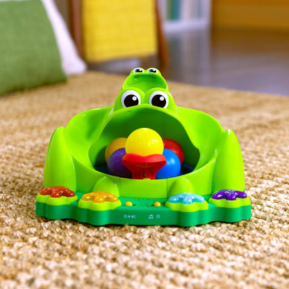 Bright Starts™ Poppin' Ball Frog™ Ball Play Toy - Premium for Kids in Qatar | Toysaro.com