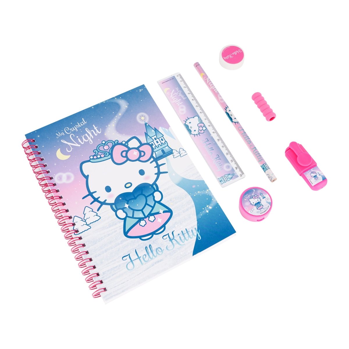 Sanrio Hello Kitty My Crystal Night 6in1 Box Set 16" - Premium for Kids in Qatar | Toysaro.com