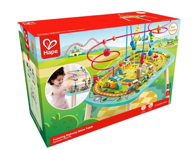 Twisting Railway MazeTable - Premium for Kids in Qatar | Toysaro.com