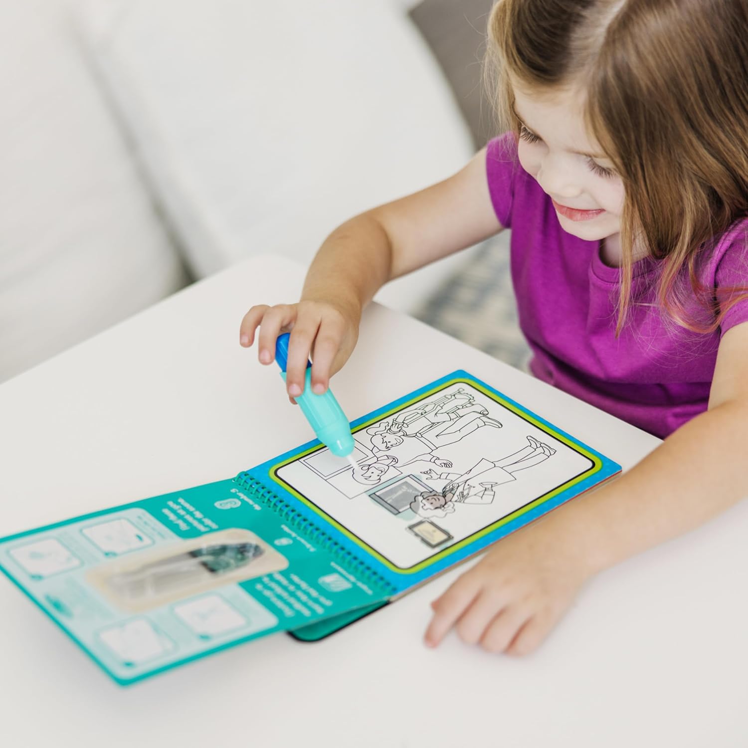 Melissa and Doug Reusable Sticker Pad - My Town - Premium for Kids in Qatar | Toysaro.com