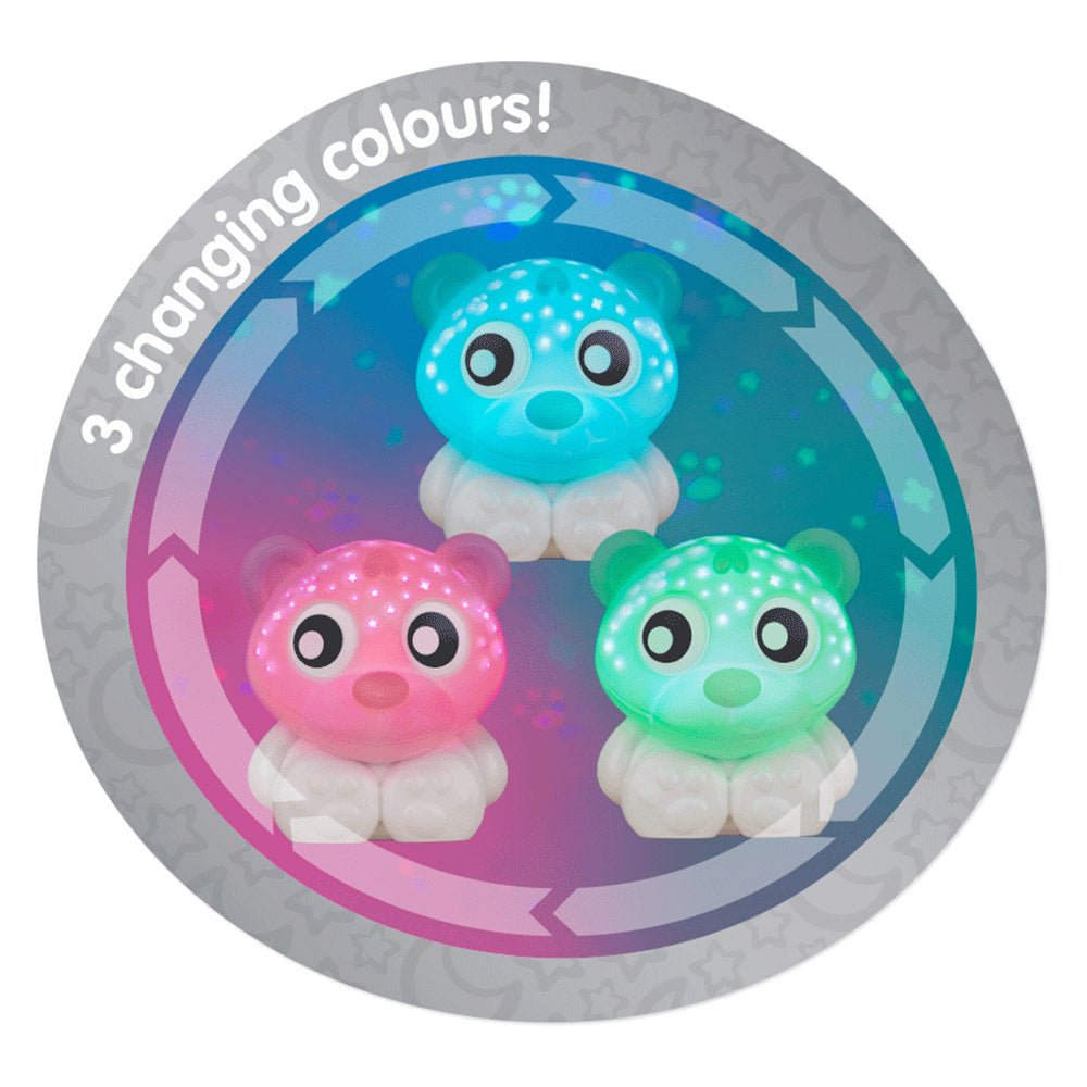 playgro Goodnight Bear Night Light and Projector (Pink and White) - Premium for Kids in Qatar | Toysaro.com
