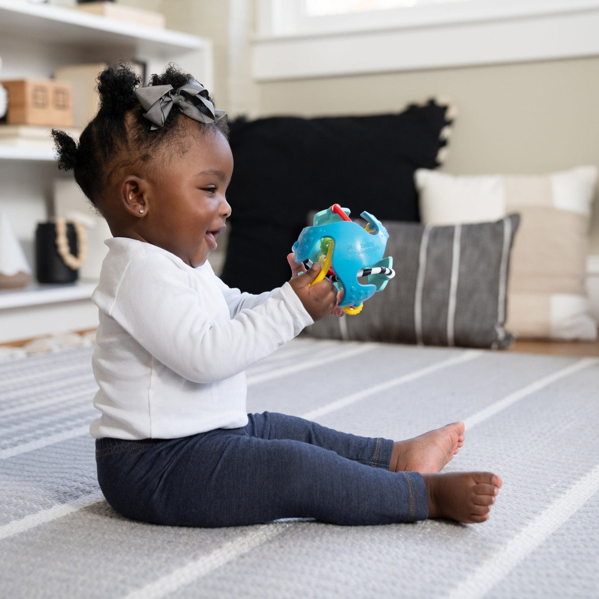 Baby Einstein™ Rattle & Sense™ Sensory Ball - Premium for Kids in Qatar | Toysaro.com