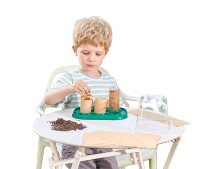 Hape Growing Gardener Mini Bamboo Green House - Premium for Kids in Qatar | Toysaro.com