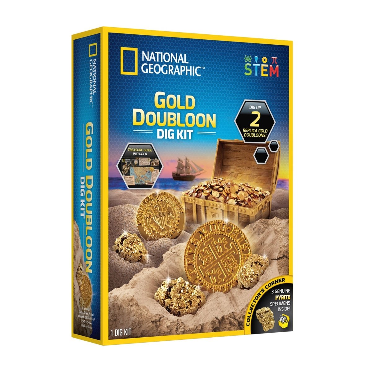 NG GOLD DOUBLOON DIG KIT - Premium for Kids in Qatar | Toysaro.com