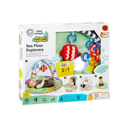 Baby Einstein™Sea Floor Explorers™ 2 - in - 1 Water Mat Play Gym - Premium for Kids in Qatar | Toysaro.com