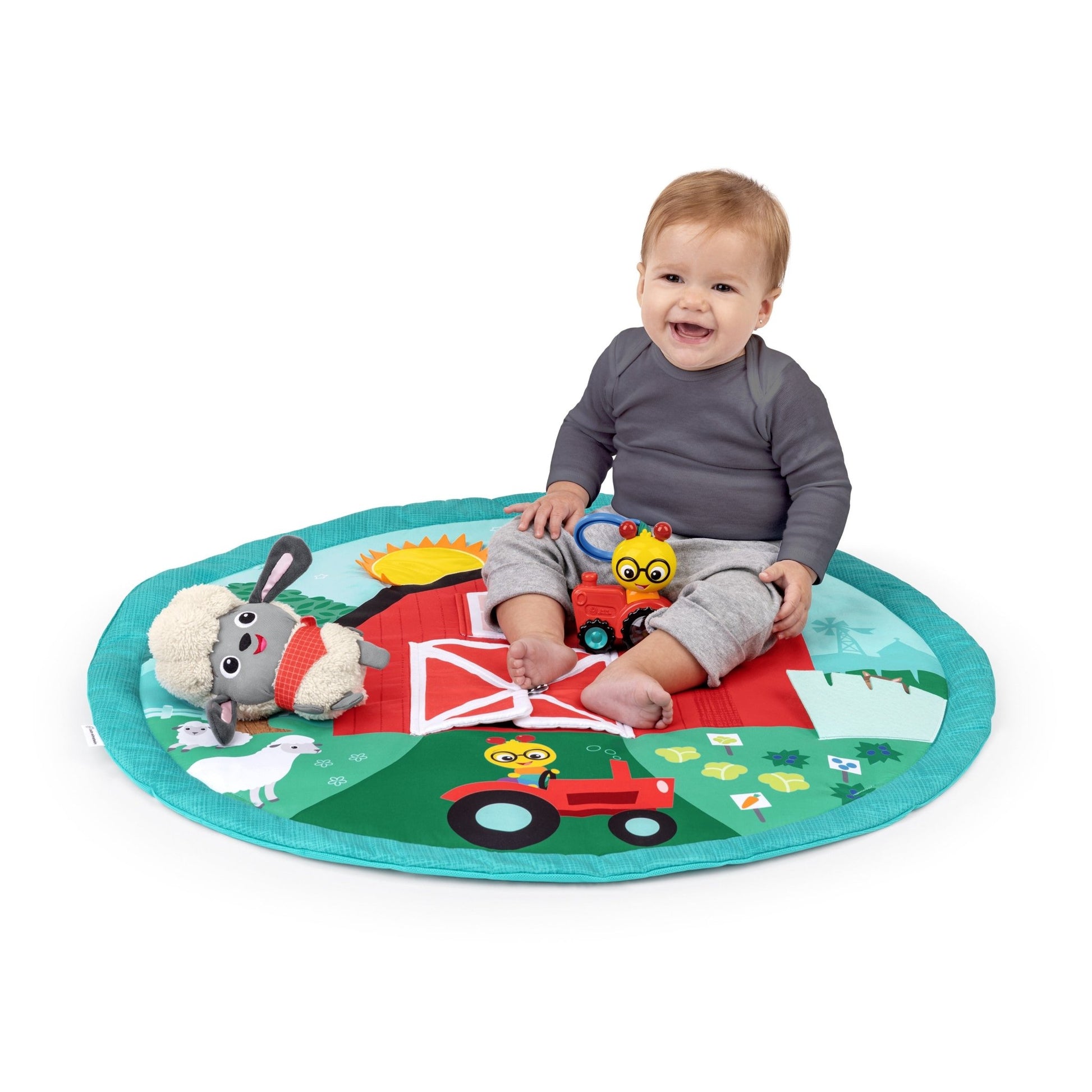 Baby Einstein™ Happy Harvest™ Touch & Feel Activity Gym - Premium for Kids in Qatar | Toysaro.com