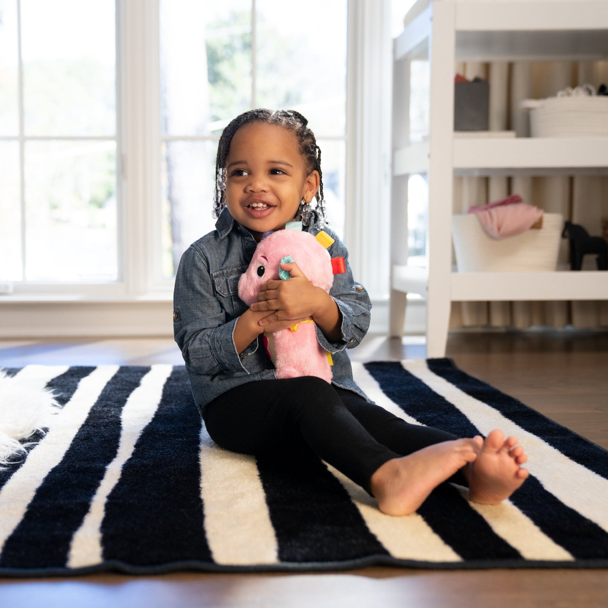 Baby Einstein™ Sea Dreams Seahorse™ Plush Soother Pink - Premium for Kids in Qatar | Toysaro.com