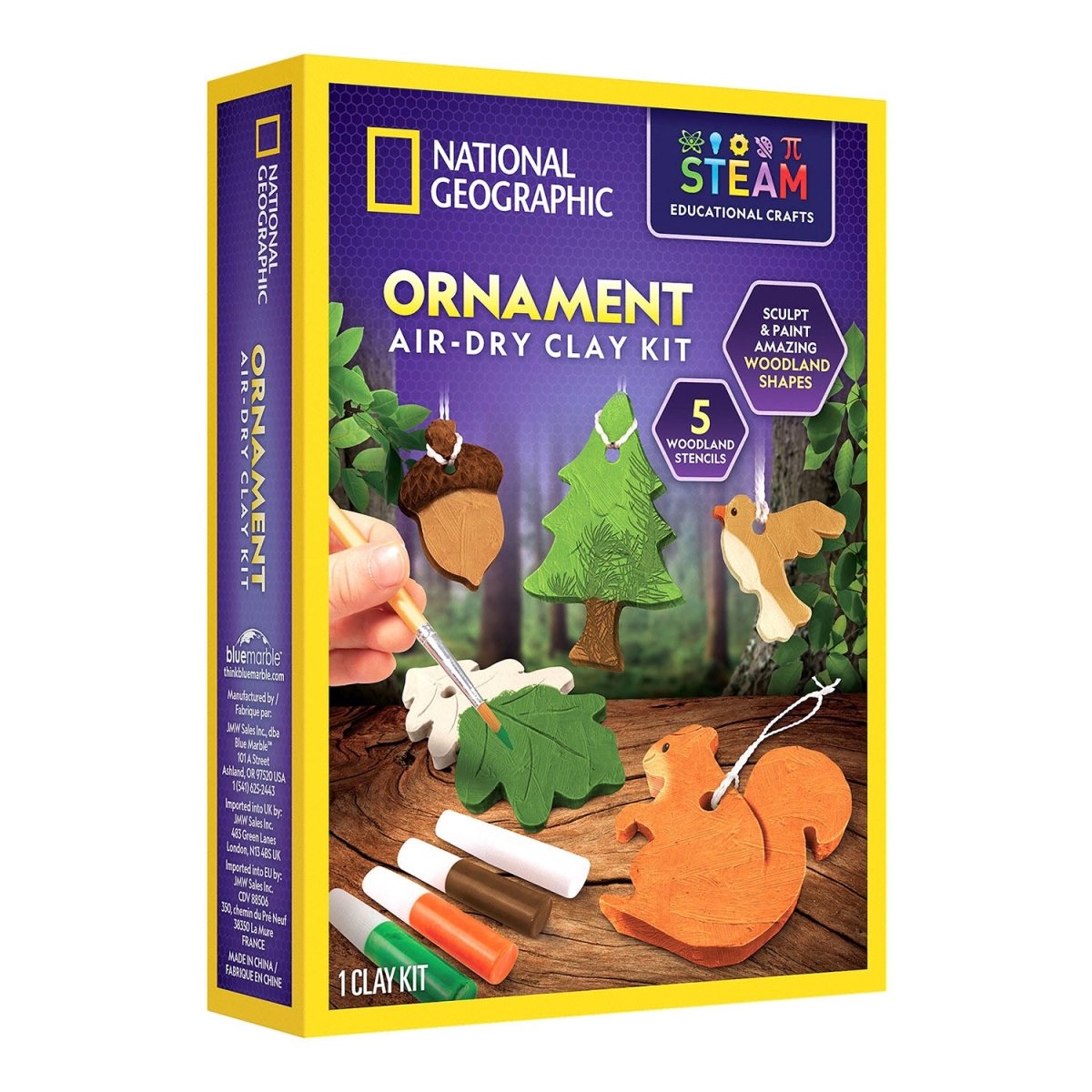 NG AIR - DRY CLAY POTTERY CRAFT KIT - Premium for Kids in Qatar | Toysaro.com