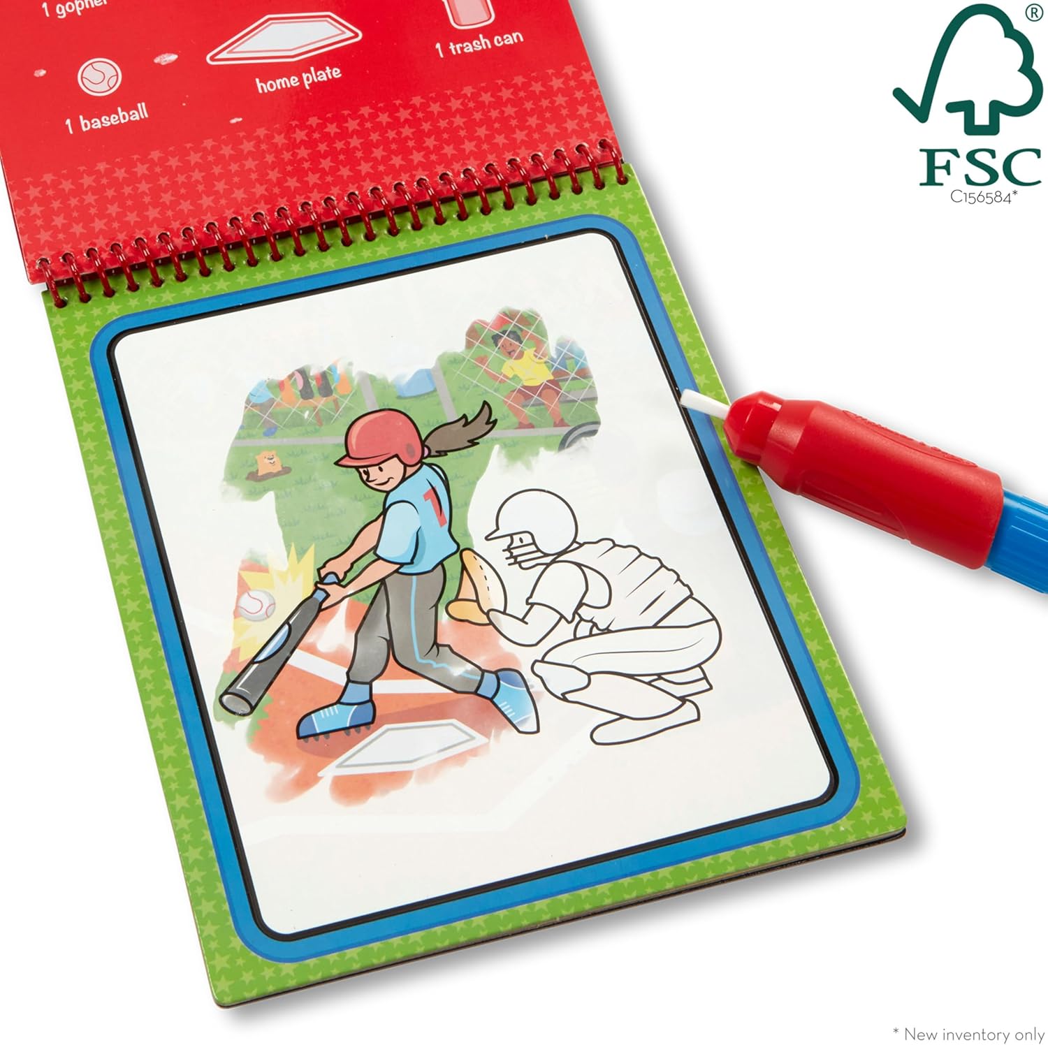 Melissa and Doug Water Wow - Sports Water Reveal Pad - Premium for Kids in Qatar | Toysaro.com