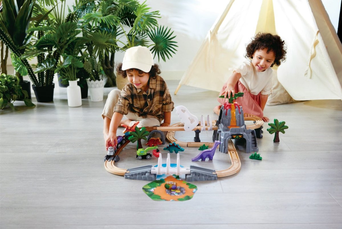 Dino Railway Adventure Set - Premium for Kids in Qatar | Toysaro.com