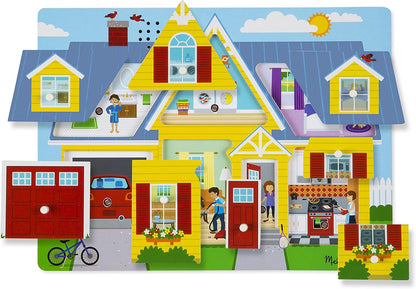 Melissa and Doug Around the House Sound Puzzle - Premium for Kids in Qatar | Toysaro.com