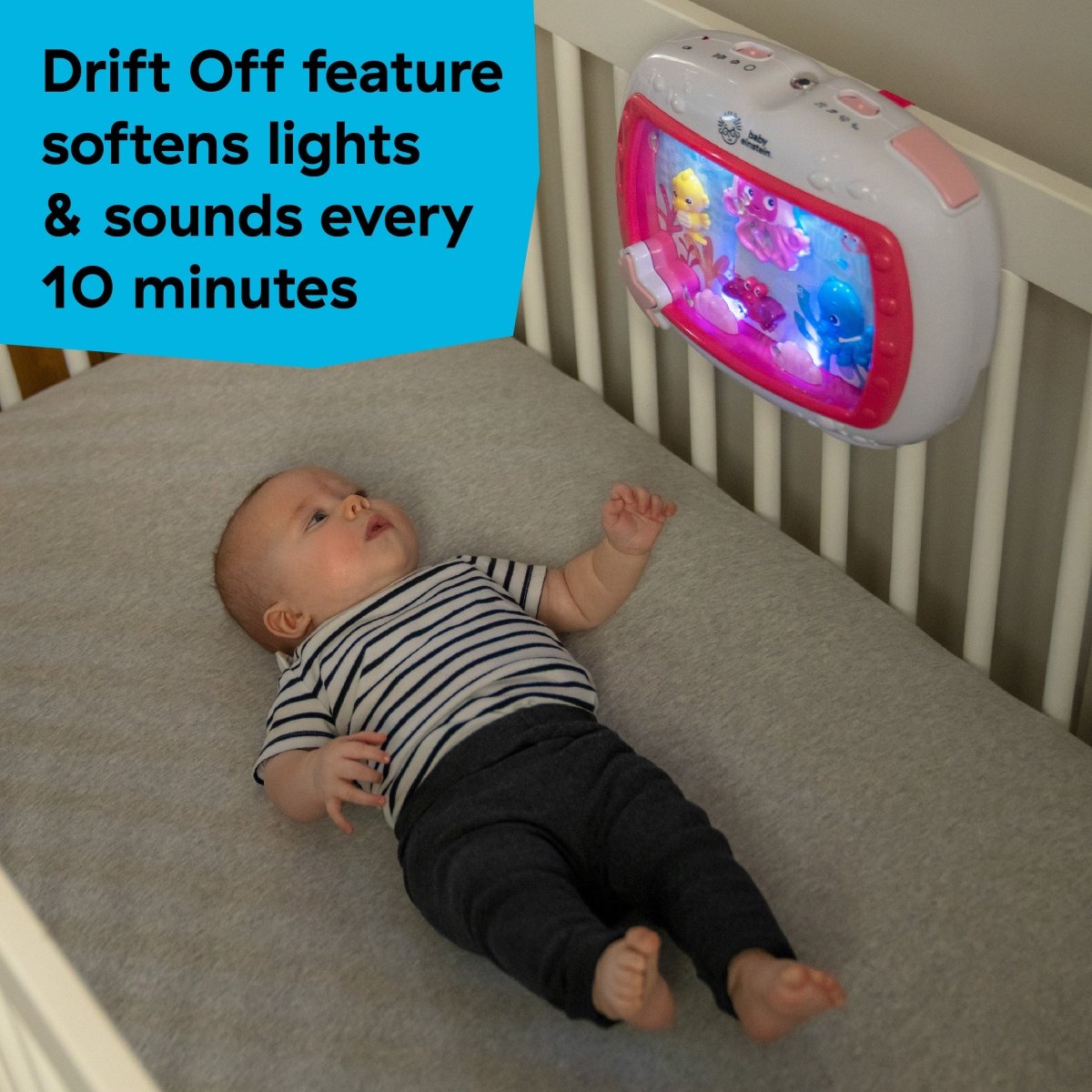 Baby Einstein™Sea Dreams Soother™ Crib Toy Pink - Premium for Kids in Qatar | Toysaro.com