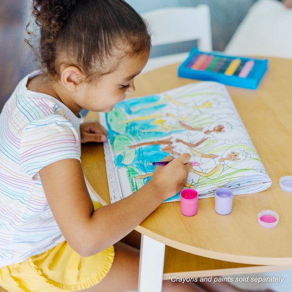 Melissa and Doug Jumbo Coloring Pad - Pink (11" x 14") - Premium for Kids in Qatar | Toysaro.com