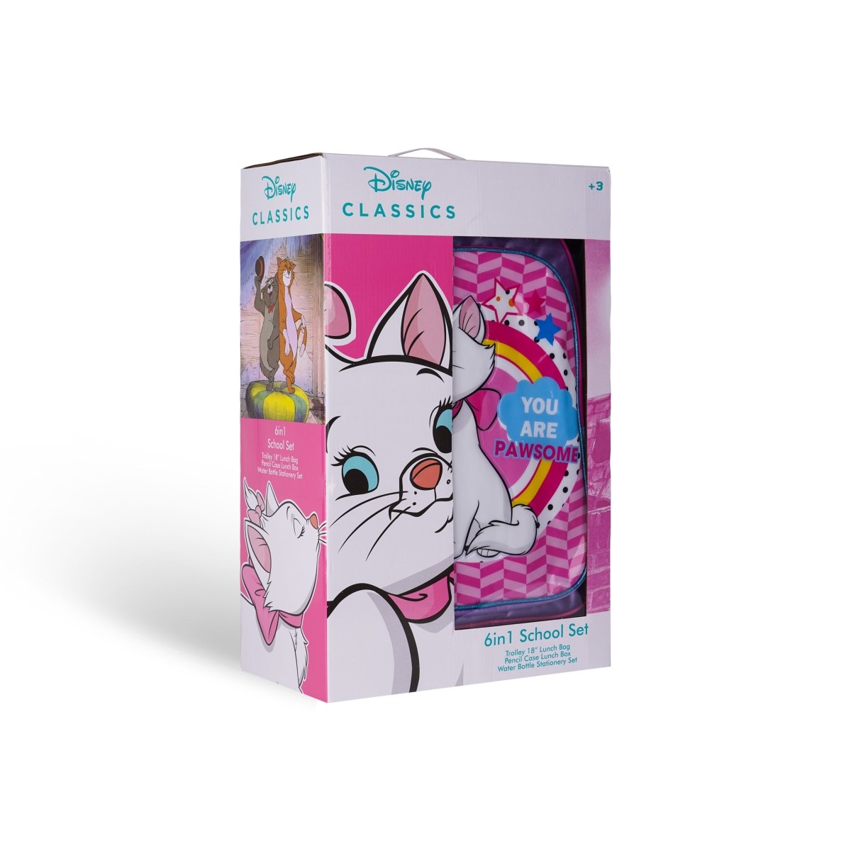 Disney Marie You are pawsome 6in1 Box Set 18" - Premium for Kids in Qatar | Toysaro.com
