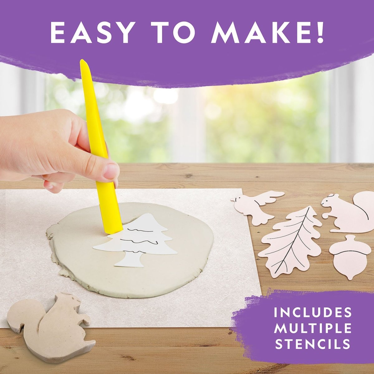 NG AIR - DRY CLAY POTTERY CRAFT KIT - Premium for Kids in Qatar | Toysaro.com