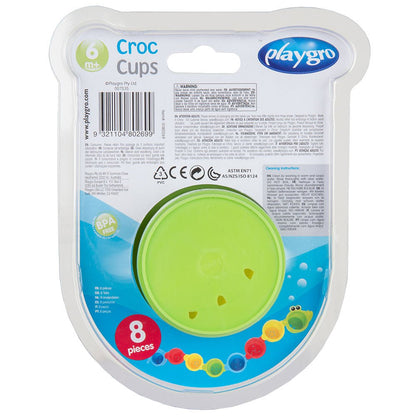 playgro MF Crocodile Cups - Premium for Kids in Qatar | Toysaro.com