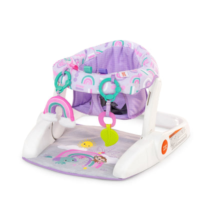 Bright Starts Purple Paradise Learn - to - Sit 2 - Position Floor Seat - Premium for Kids in Qatar | Toysaro.com
