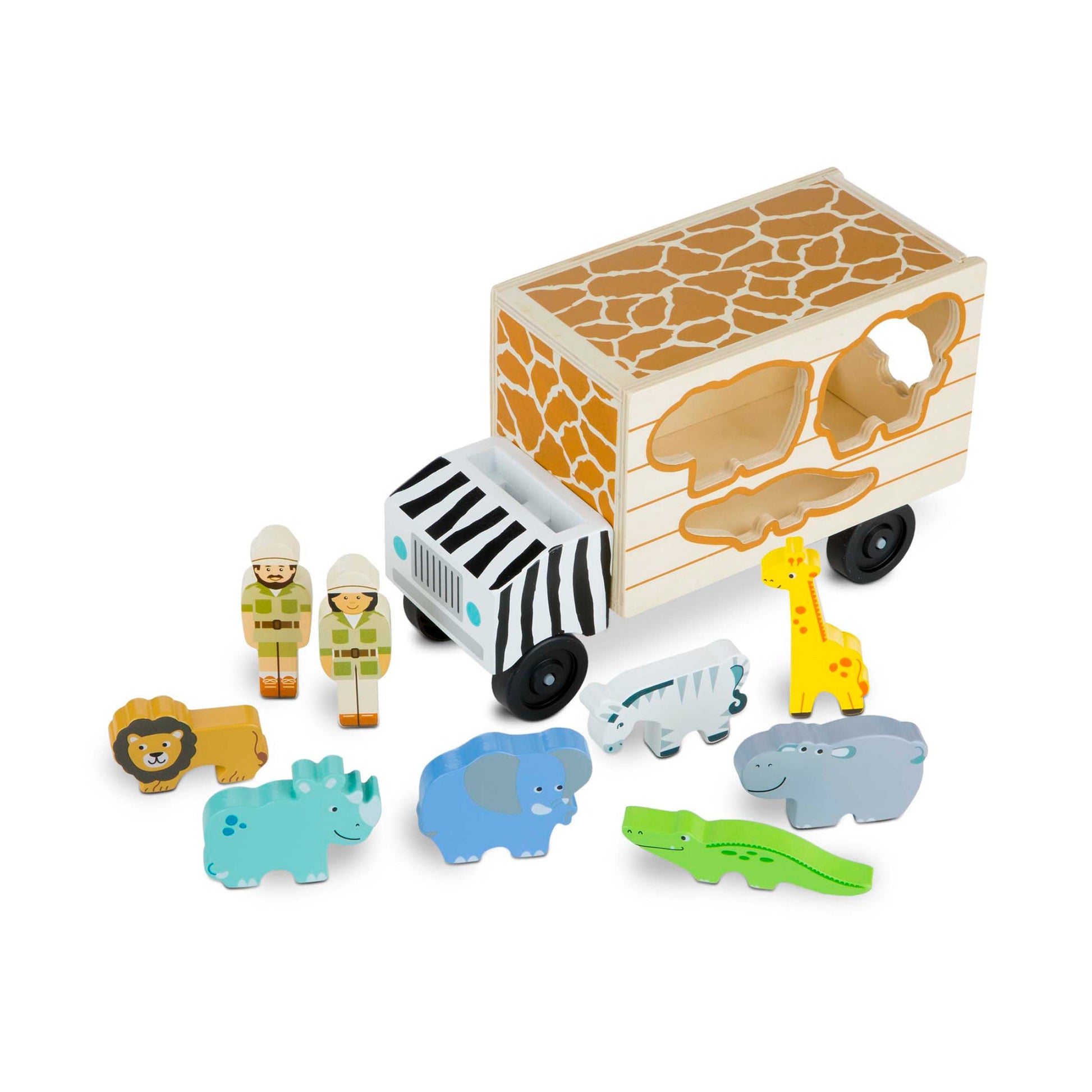 Melissa and Doug Safari Animal Rescue Truck - Premium for Kids in Qatar | Toysaro.com