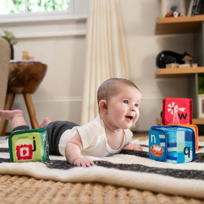 Baby Einstein™ Alpha Stacks™ Soft Blocks - Premium for Kids in Qatar | Toysaro.com