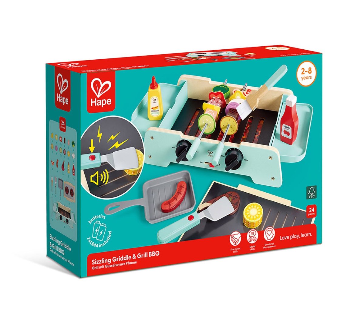 Sizzling Griddle & Grill BBQ - Premium for Kids in Qatar | Toysaro.com