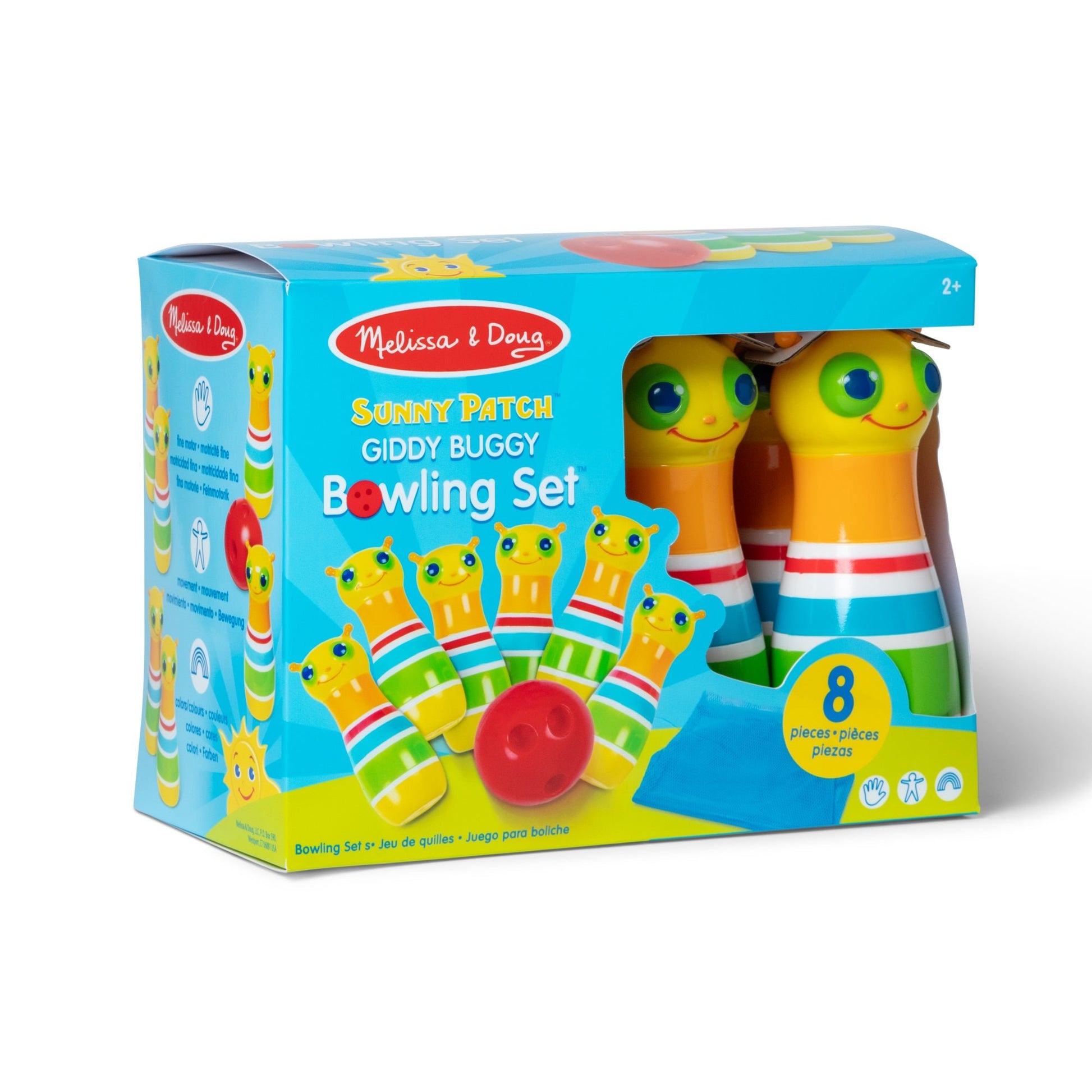 Melissa and Doug Giddy Buggy Bowling Set - Premium for Kids in Qatar | Toysaro.com
