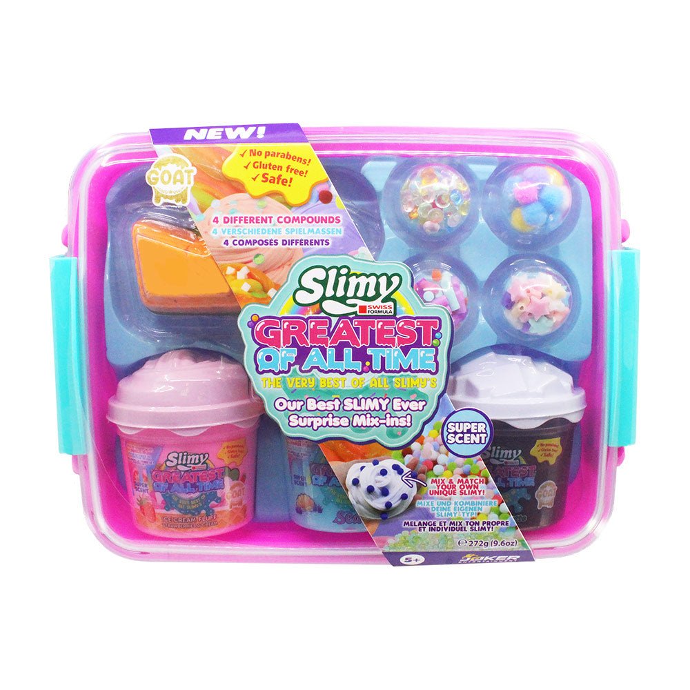 SLIMY GOAT MEDIUM GIFT SET with MIX - INS (2 styles) - Premium for Kids in Qatar | Toysaro.com