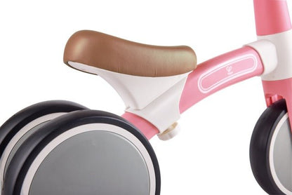 Hape Toddler Ride On Balance Bike| Adjustable and Lightweight No - Pedal Training Bike | with Silent Non - Marking Wheels | Light Pink, for Toddlers 12 Months+ - Premium for Kids in Qatar | Toysaro.com