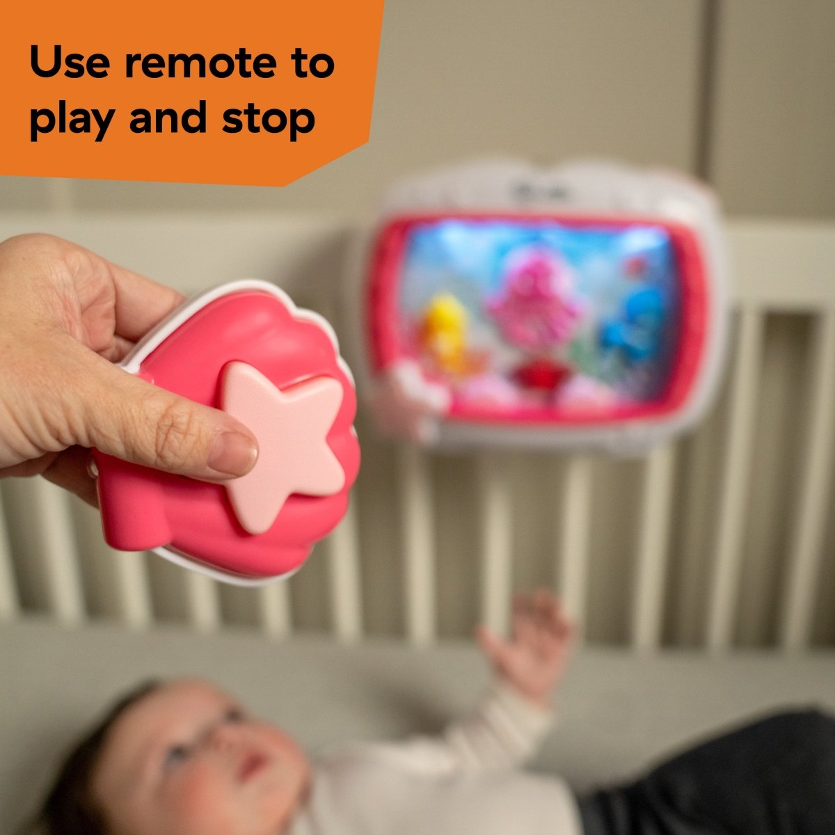 Baby Einstein™Sea Dreams Soother™ Crib Toy Pink - Premium for Kids in Qatar | Toysaro.com