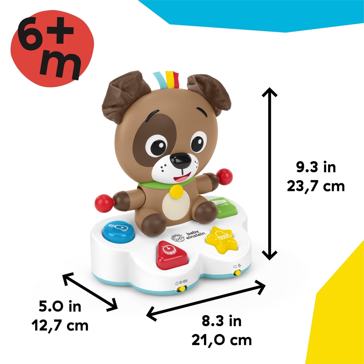 Baby Einstein Drum & Learn Dean™ Musical Learning Toy - Premium for Kids in Qatar | Toysaro.com
