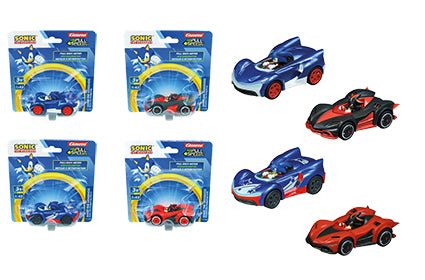 PULL N SPEED SONIC RACING BLISTER - Premium for Kids in Qatar | Toysaro.com