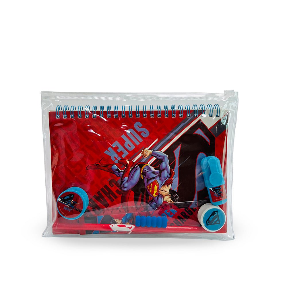 Warner Bros. Superman Super Charge 16" 6in1 Trolley Box Set - Premium for Kids in Qatar | Toysaro.com