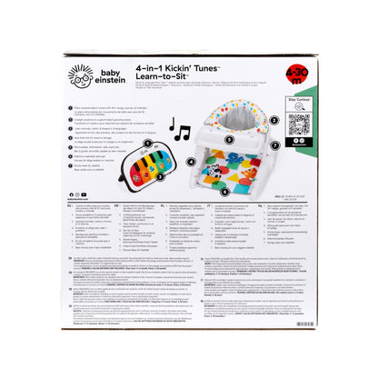 Baby Einstein™ Tappin' Tunes™ Learn - to - Sit™ 4 - in - 1 Sit - Up Floor Seat - Premium for Kids in Qatar | Toysaro.com
