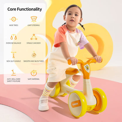 B.DUCK 7'' Balance Bike,1006, Yellow - Premium for Kids in Qatar | Toysaro.com