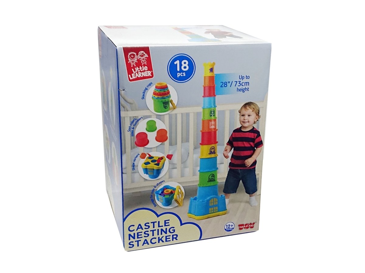 CASTLE NESTING STACKER (18 PCS SET) - Premium for Kids in Qatar | Toysaro.com