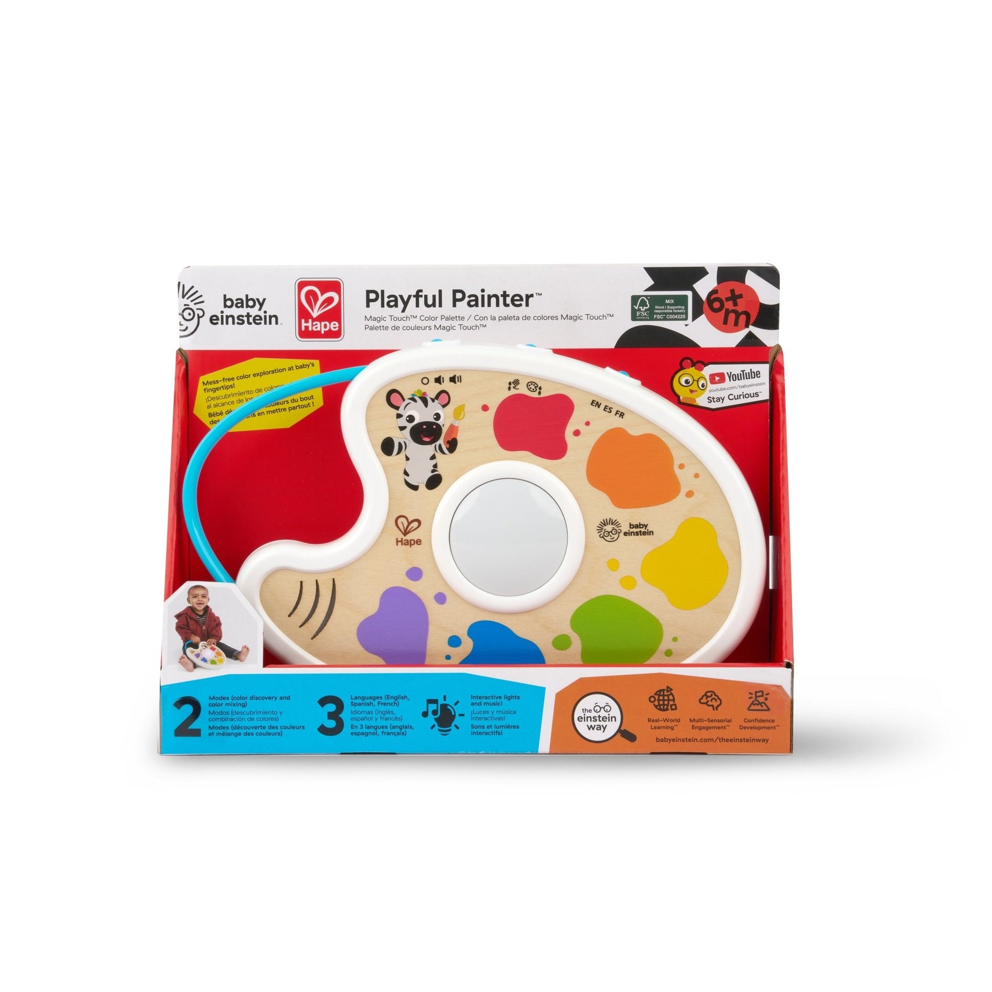 Baby Einstein™ Playful Painter™ Color Palette ( Hape) - Premium for Kids in Qatar | Toysaro.com